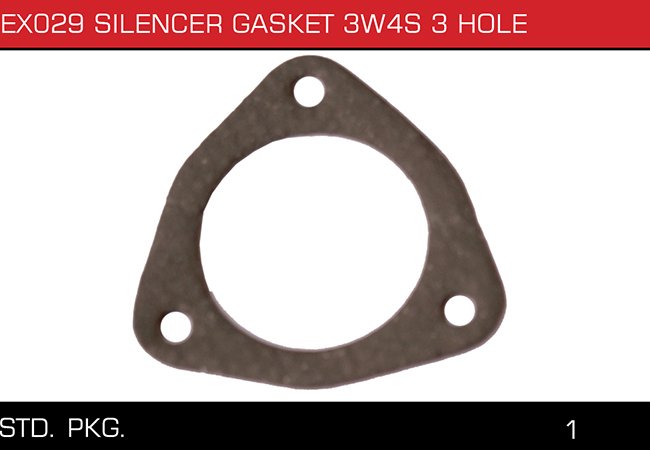 EX029 S IENCER GASKET 3W4S 3 HOLE